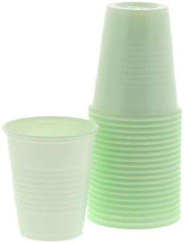 1000 Dental Cups -5oz Premium Plastic Dental Cups - Plastic Disposable Medical Dental Cup - Disposable Dental cups for Medical Dental Drinking MouthWashing (Gray, 1000) in Kuwait