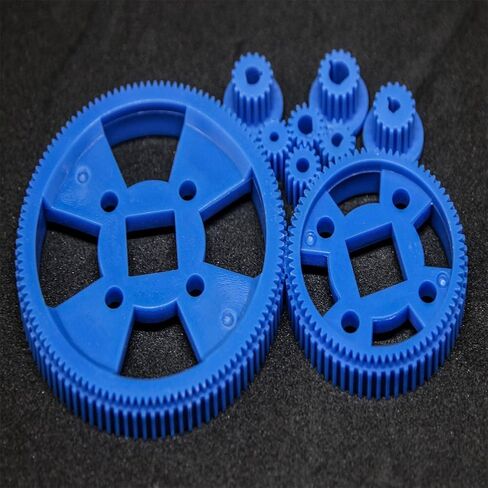 80 قطعة من البلاستيك لتقوم بها بنفسك روبوت مجموعة تروس علبة التروس مجموعة تروس المحرك لروبوت السيارة ذاتية الصنع in Kuwait