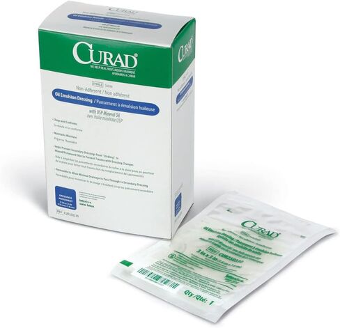 Curad CUR250330H، شاش، مستحلب زيتي، 3 × 3 بوصة in Kuwait