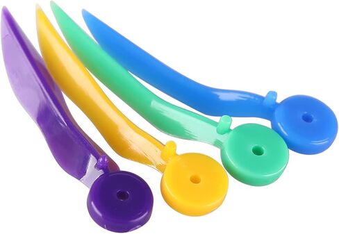 400 قطعة من إسفين البلاستيك للأسنان، إسفين تثبيت الأسنان القابل للتصرف مع فتحة، أدوات طبيب الأسنان in Kuwait