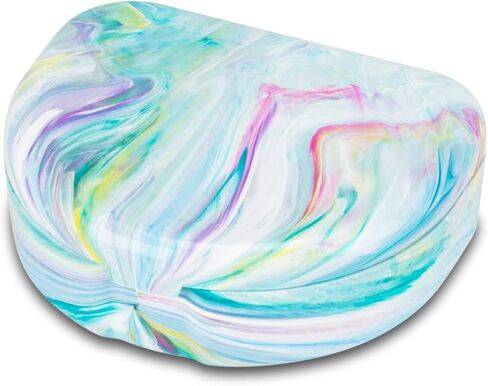 التطبيق العملي حافظات ملونة بتصميم رخامي 7086011 (عبوة من 24 قطعة) in Kuwait