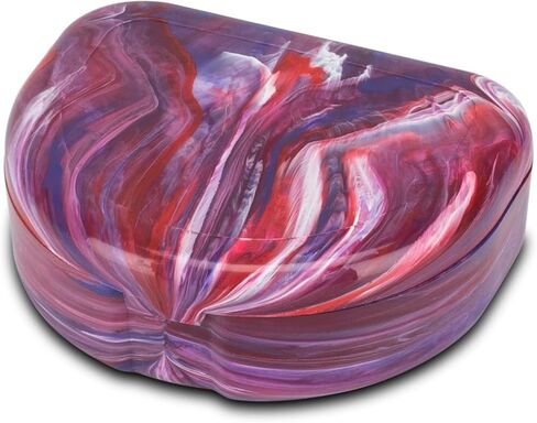 التطبيق العملي حافظات ملونة بتصميم رخامي 7086011 (عبوة من 24 قطعة) in Kuwait