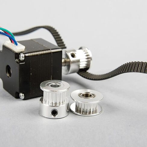 حزام توقيت Fielect أسود مسنن من المطاط الصناعي، بكرة متزامنة بحلقة مغلقة، عرض 20 مم، درجة 9.5 مم، 64 سنًا (240 لتر) in Kuwait