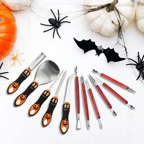 WeKit Pumpkin Carving Kit for Adults & Kids with Professional Detail Sculpting Tools11 PCS in Saudi Arabia