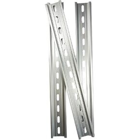 T&G 3 Pieces DIN Rail Slotted Aluminum RoHS 12" Inches Long 35mm Wide 7.5mm High in Kuwait