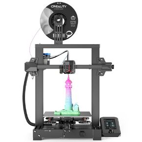 Official Creality Ender 3 V2 Neo 3D Printer with CR Touch Auto Leveling Kit PC Spring Steel Platform Full-Metal Extruder, 95% Pre-Installed 3D Printers with Resume Printing and Model Preview Function in Saudi Arabia