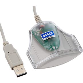 اتش اي دي ايدينتيتي كارد ريدر اومني كي 3021 USB موبايل بطاقة ذكية ليسر in Kuwait
