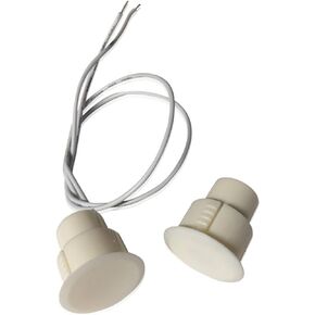 قطعة واحدة من مستشعرات نوافذ انذار امان ان سي للابواب مع مفتاح قصب مغناطيسي. تعمل مفاتيح وضع الاتصال بالباب مقاس ¾ انش مع جميع أنظمة التحكم في الوصول والإنذار ضد السرقة in Kuwait