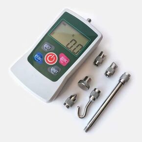 مقياس سحب الزناد 5N/.5kg/1.1lb/20oz، مقياس شد الحزام مع 6 ملحقات لقياس القوة M6 وشاشة LCD بإضاءة خلفية، مقياس ديناميكي رقمي لقياس قوة السحب مع حقيبة محمولة in Kuwait