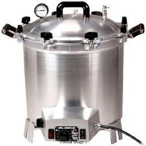 All American 1930 50X Sterilizer - 41 qt - Electric Sterilizer - Metal-to-Metal Seal - Includes Rack - Made in the USA