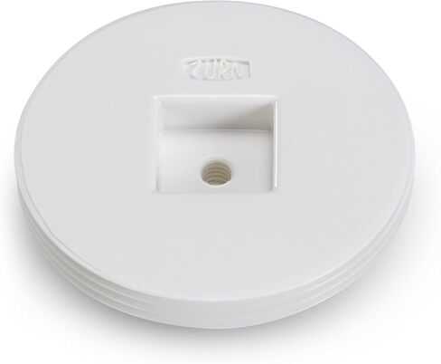 Zurn CO2490-PV3 PVC Countersunk Cleanout Plug, 3/4" Height, 3" Diameter, 2" in Saudi Arabia
