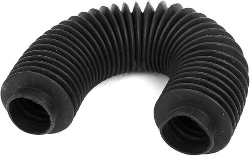 uxcell Machinery غطاء الكرة منفاخ مرن مرن 3 سم قطر داخلي أسود in Kuwait