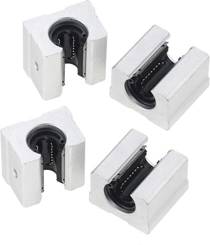 4PCS SBR12UU SBR Linear Ball Bearing Slide Block for SBR12 Linear Rail Guide in Saudi Arabia