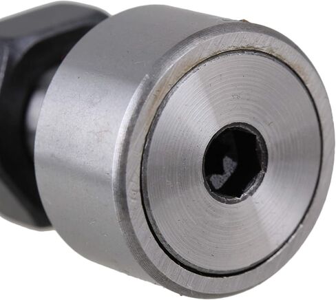 BQLZR 22mm Dia KR22 Stud Type Track Cam Follower Roller Bearing M10 Male Thread Pack of 2 in Saudi Arabia