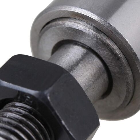 BQLZR 22mm Dia KR22 Stud Type Track Cam Follower Roller Bearing M10 Male Thread Pack of 2 in Saudi Arabia