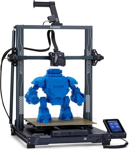 ELEGOO Neptune 3 Max 3D Printer, Auto Leveling FDM 3D Printer with Direct Drive Extruder, Dual Lead Screw Drive and Removable Touchscreen, 16.53x16.53x19.68 Inches Large Printing Size in Saudi Arabia