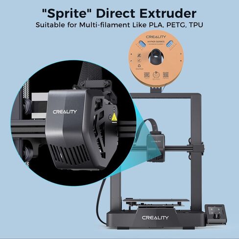 طابعة كرياليتي اندر 3 اصلية 2021 ثلاثية الابعاد مفتوحة المصدر مع وظيفة الطباعة الذاتية | مقاس 220 × 220 × 250 ملم in Kuwait