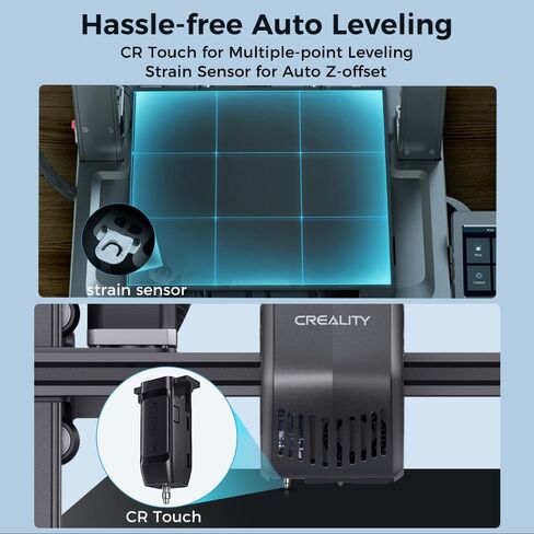 طابعة كرياليتي اندر 3 اصلية 2021 ثلاثية الابعاد مفتوحة المصدر مع وظيفة الطباعة الذاتية | مقاس 220 × 220 × 250 ملم in Kuwait