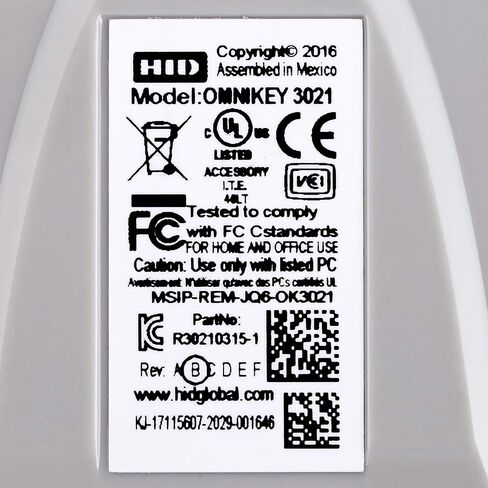 اتش اي دي ايدينتيتي كارد ريدر اومني كي 3021 USB موبايل بطاقة ذكية ليسر in Kuwait