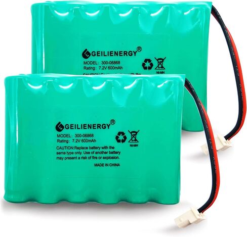(1 Pack 7.2V Battery Compatible with Honeywell Intrusion 300-06868 TSS Keypad, 8DLLKP500 8DLTSSCBASE1 8DLWLTP100 WLTP100 LKP500 Lyric Smart Peripheral Wireless Keypad TouchPad ADT in Saudi Arabia