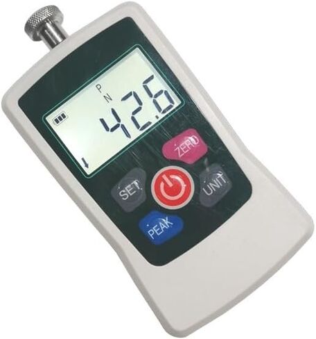 مقياس سحب الزناد 5N/.5kg/1.1lb/20oz، مقياس شد الحزام مع 6 ملحقات لقياس القوة M6 وشاشة LCD بإضاءة خلفية، مقياس ديناميكي رقمي لقياس قوة السحب مع حقيبة محمولة in Kuwait
