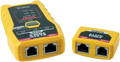 جهاز اختبار كابل شبكة LAN VDV526-100 من كلاين تولز، جهاز اختبار VDV، مستكشف LAN مع جهاز تحكم عن بعد in Saudi Arabia