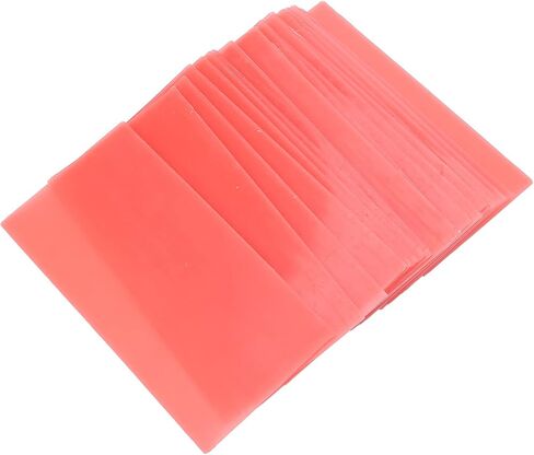 مادة مساعدة لطبيب الأسنان 18 قطعة من شمع طبيب الأسنان للأسنان، شمع تشكيل قاعدة الأسنان، لوحة قاعدة الأسنان، قالب شمع صب ورقة الشمع، مادة أسنان، لوحة قاعدة شمع الأسنان الحمراء in Kuwait