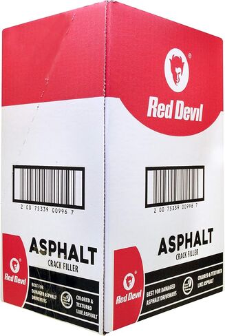 Red Devil 0637 Acrylic Asphalt Crack Filler Sealant, 1 Pack, Black in Kuwait