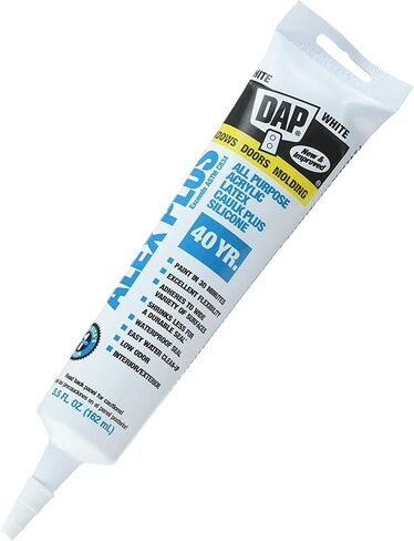 Dap 18128 Alex Plus Acrylic Latex Caulk Plus Silicone 5.5-Ounce - 4 Pack in Saudi Arabia