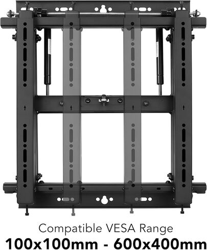 Mount-It! Video Wall Mount with Pop Out Function, Digital Signage TV Menu Board Mount for 32 to 70" TVs, Up to VESA 600x400, Commercial Grade 110 Lbs Capacity in Kuwait