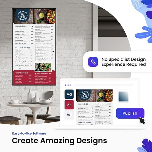 Mandoe Premium Digital Signage Player: Unleash Your Business Advertising and Marketing Power with Easy-to-Use Creation and Management Software. in Saudi Arabia