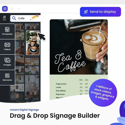 Mandoe Premium Digital Signage Player: Unleash Your Business Advertising and Marketing Power with Easy-to-Use Creation and Management Software. in Saudi Arabia