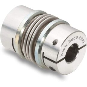 Huco 047.30.3535.Z مقاس 30 وصلة مطاطية مزدوجة الحلقة Flex-P، Hytrel مع محاور فولاذية، بوصة، 0.472 بوصة تتحمل A، 0.472 بوصة B، 1.18 بوصة OD، 2.17 بوصة الطول، 40.887 بوصة رطل أقصى عزم دوران in Kuwait