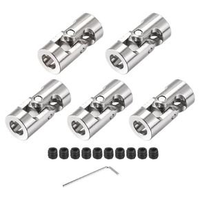 DMiotech 5 عبوات من 6 مم إلى 6 مم عمود توجيه عالمي قابل للتدوير على شكل حرف U موصل مقرنة للمحرك، طابعة ثلاثية الأبعاد، آلة CNC in Kuwait