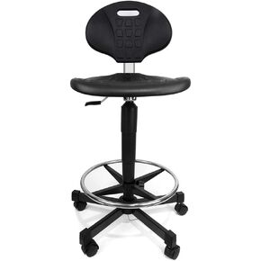 سيجما فورس كرسي متين من فوم البولي يوريثين مع قاعدة قابلة للتعديل مقاس 18 انش، قاعدة من الستيل، تعديل الارتفاع 21-31 انش وسعة 450 باوند in Kuwait