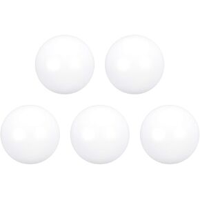 uxcell PTFE Ball, 19mm Diameter, Ground Finish, Diaphragm Pneumatic Pump White, 5pcs in Saudi Arabia
