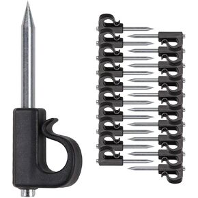 SELEWARE 20 Pieces Q-Hanger, Home Christmas Lights Hanger Hooks for Easy Release Outdoor Wire and Fairy Lights, Heavy Duty 40 LB Capacity