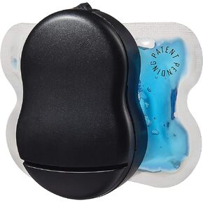 Buzzy - Healthcare Vibrating Ice Pack - Sharp Pain Relief for IV & Lab Procedures - As Seen On Shark Tank - Professional Tool for Injection Pain - X-Large - Black