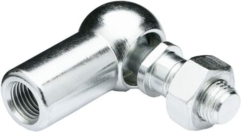 J.W. Winco 6NXF2/A DIN71802 Ball Joint, 10 mm Diameter, M6 x 1.0 Tapped Right Hand Thread, M6 x 1.0 Threaded Shank, 12.5 mm Thread Length in Saudi Arabia