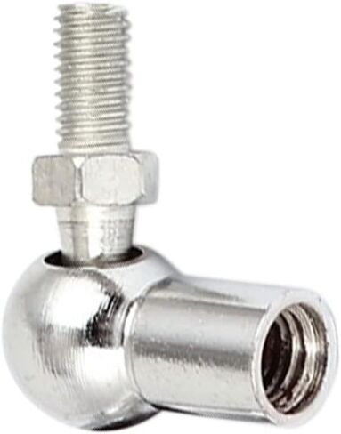 Kozelo 4pcs Angle Ball Joint - [M10x1.5 Right Female Thread, M8x1.25 Right Male Thread] Gas Spring Elbow Joint Fitting for Automotive, Hinged Door, Cupboard in Saudi Arabia