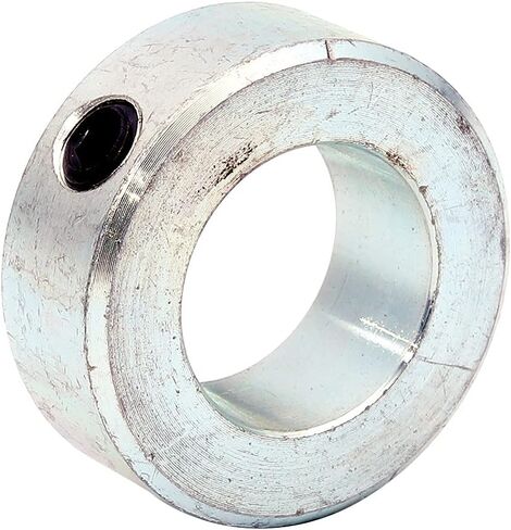 FKG 7/8" Bore Zinc Plated Shaft Collars Solid Steel Set Screws, Set of 4 in Saudi Arabia