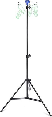 Portable IV Pole Drip Bag Stand Intravenous Foldable Pole Stand,Foldable IV Pole, IV Poles Portable, for Clinic Home Care Travel in Saudi Arabia