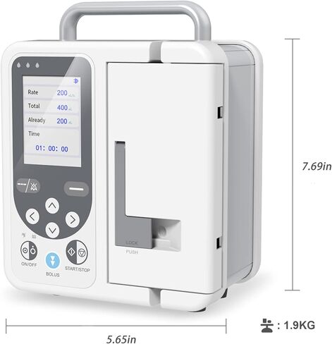 مضخة التسريب البيطرية CONTEC المحمولة مع شاشة LCD ودقة ضخ عالية الحجم in Kuwait