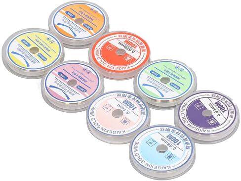 Kadimendium 8 قطعة LCD شاشة فصل سلك التنغستن سبائك الصلب 0.028 0.03 0.035 0.04 0.05 0.06 0.08 0.1 مللي متر قطع سلك هاتف محمول شاشة فاصل in Kuwait