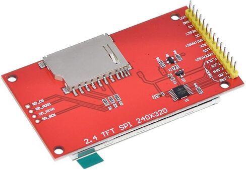 HiLetgo 2.4" SPI TFT LCD Display 2.4 Inch ILI9341 Touch Panel LCD ILI9341 240x320 5V 3.3V in Kuwait