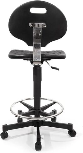 سيجما فورس كرسي متين من فوم البولي يوريثين مع قاعدة قابلة للتعديل مقاس 18 انش، قاعدة من الستيل، تعديل الارتفاع 21-31 انش وسعة 450 باوند in Kuwait