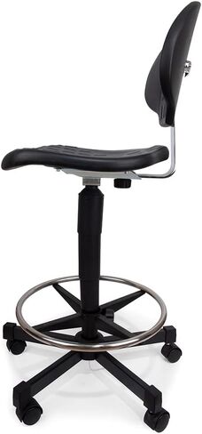 سيجما فورس كرسي متين من فوم البولي يوريثين مع قاعدة قابلة للتعديل مقاس 18 انش، قاعدة من الستيل، تعديل الارتفاع 21-31 انش وسعة 450 باوند in Kuwait