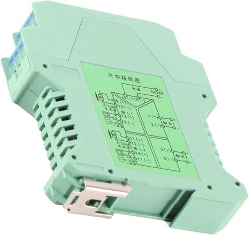 Signal Isolator, 2 in 2 Out Current Signal Isolator Transmitter Wide Application DC 4-20mA Output for PLC in Saudi Arabia