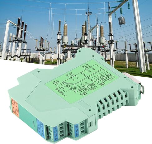 Signal Isolator, 2 in 2 Out Current Signal Isolator Transmitter Wide Application DC 4-20mA Output for PLC in Saudi Arabia