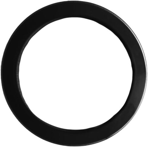 حشية Kamlock™ مغلفة مقاس 2-1/2 بوصة، FEP Viton، أسود (عبوة من قطعة واحدة) in Kuwait